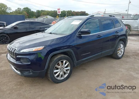 2016 Jeep Cherokee Limited из США, поврежденный, VIN 1C4PJMDB7GW218443